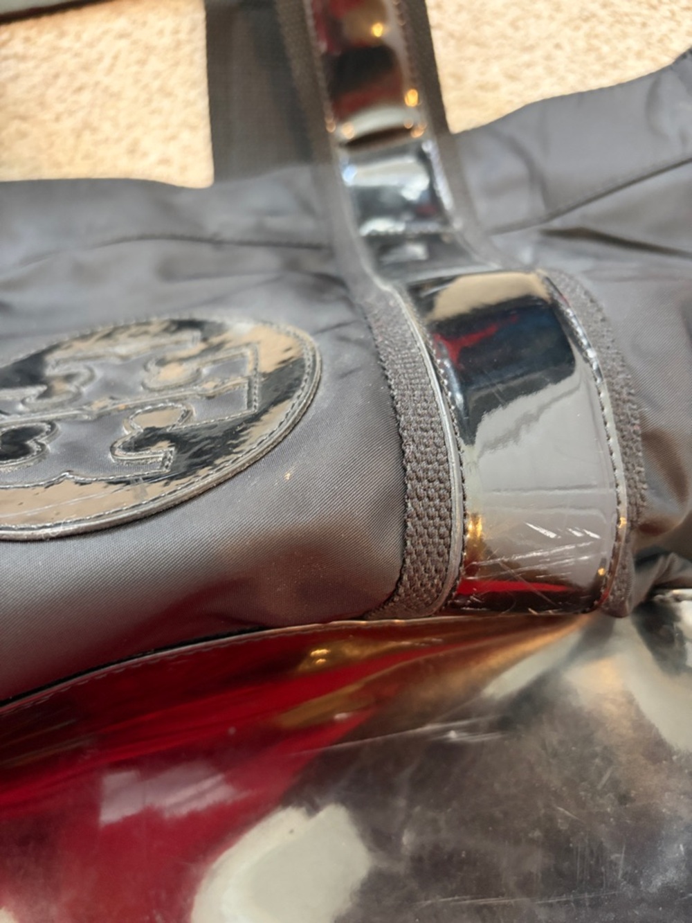 Tory Burch Nylon Tote Bag - Picture 14 of 17